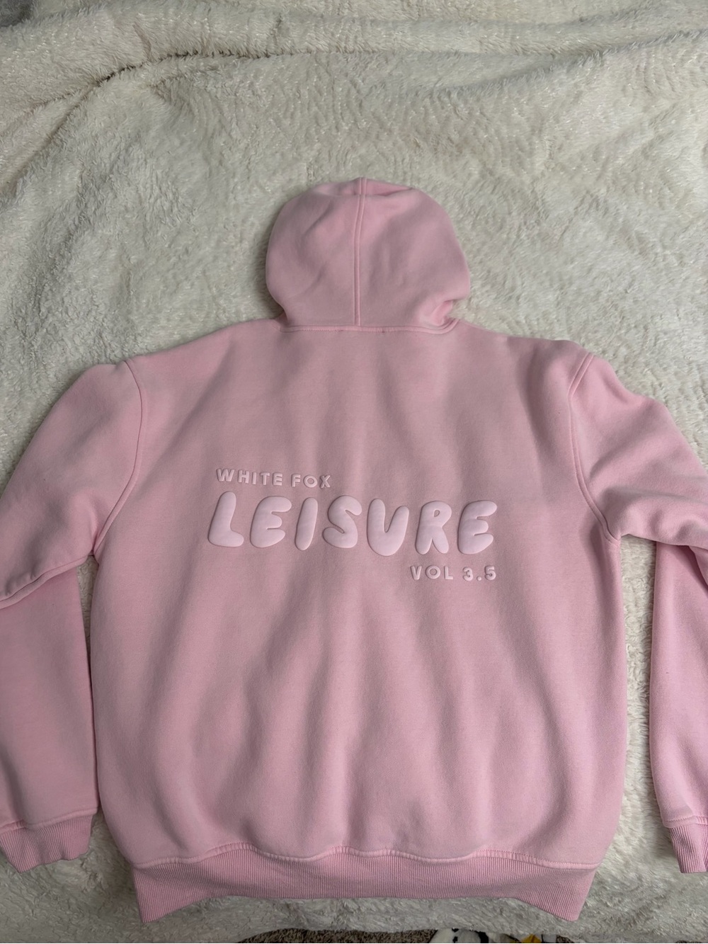 White Fox Boutique Light Pink Pullover Hoodie